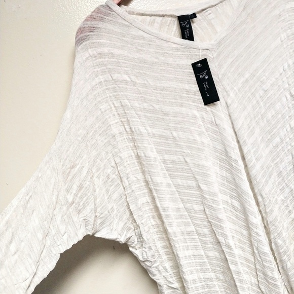 Focus Casual Life Oatmeal Long Knit Tunic Top - Picture 2 of 5